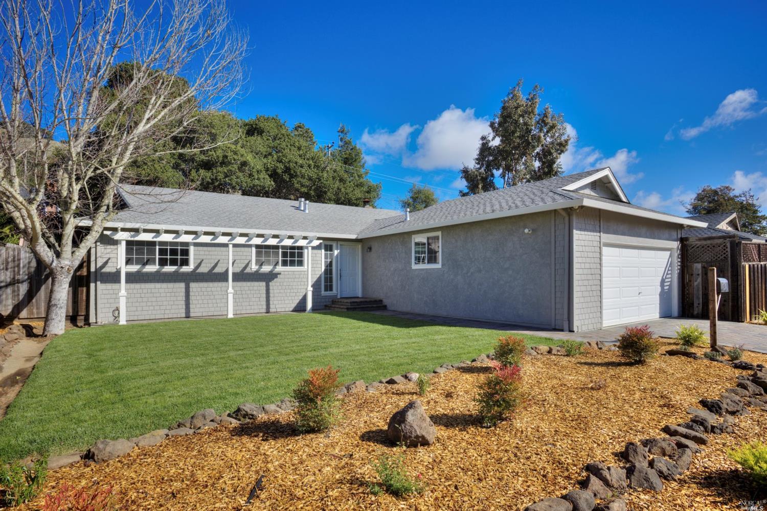 2540 Center Road Novato, CA 94947 - Photo 1 of 1 a view of a house with a yard