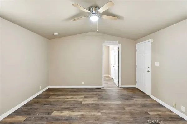 wooden floor in an empty room