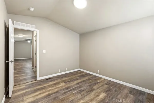 a view of empty room