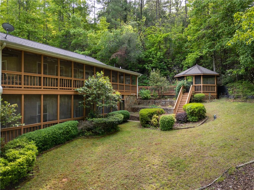 200 Bahn Innsbruck Helen, GA 30545 - Photo 55 of 84 a front view of a house with garden