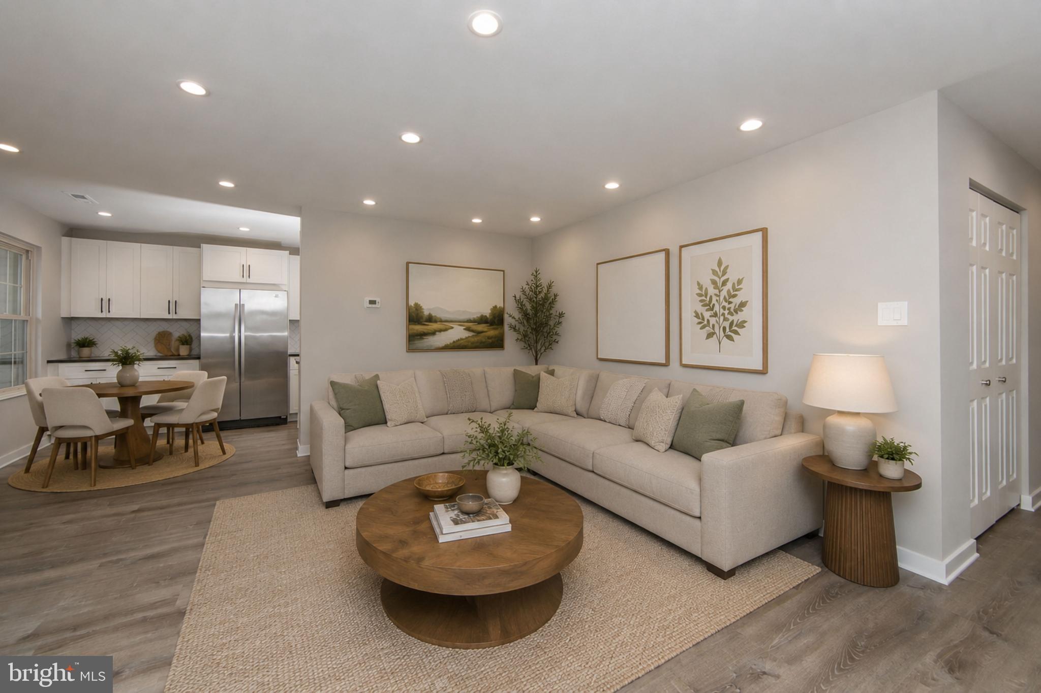 306 Tavistock Road Cherry Hill, NJ 08034 - Photo 8 of 33 Virtual staging of the great room