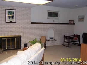 325 Stockholm Road Paxton, IL 60957 - Photo 13 of 16 a living room with furniture and a fireplace