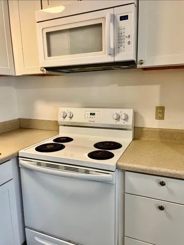 a close view of washer and dryer