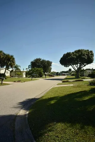 a view of building and ocean