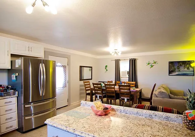 a view of a lake and a mountain