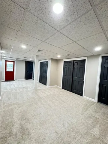 a view of empty room