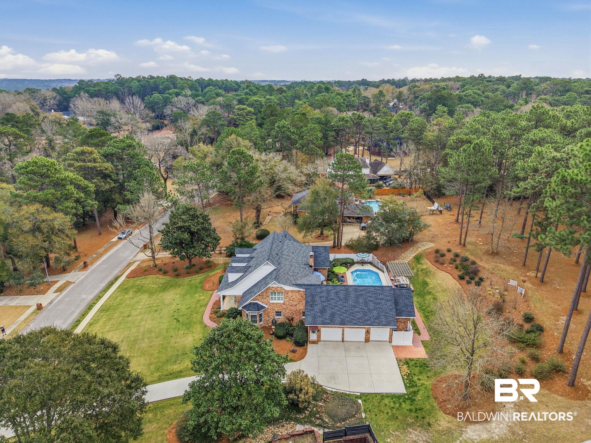 31515 Rhett Drive Spanish Fort, AL 36527 - Photo 87 of 100 Aerial View