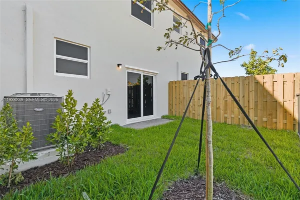 an empty room with a workbench