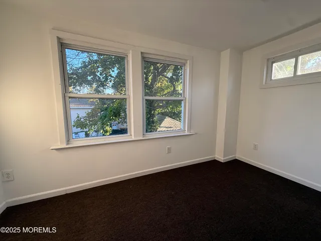 a view of a window in a room