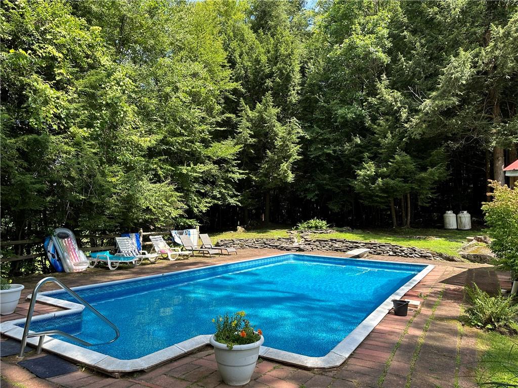 12 Mesmer Hill Road Callicoon, NY 12723 - Photo 16 of 18 View of pool featuring a diving board