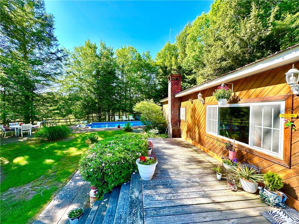 12 Mesmer Hill Road Callicoon, NY 12723 - Photo 4 of 18 View of deck
