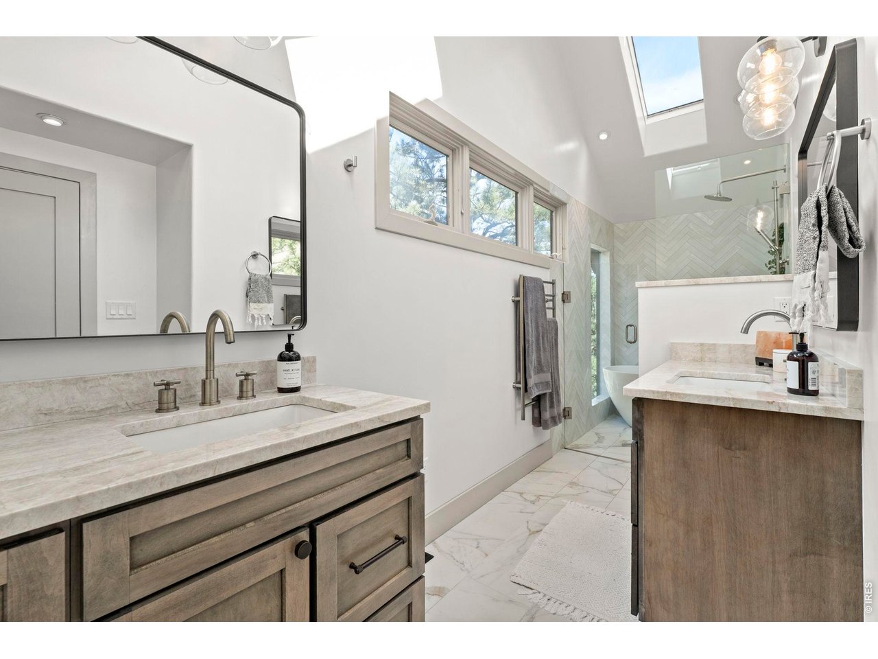 770 North Cedar Brook Road Boulder, CO 80304 - Photo 25 of 50 A spa-like primary bath with elevated finishes