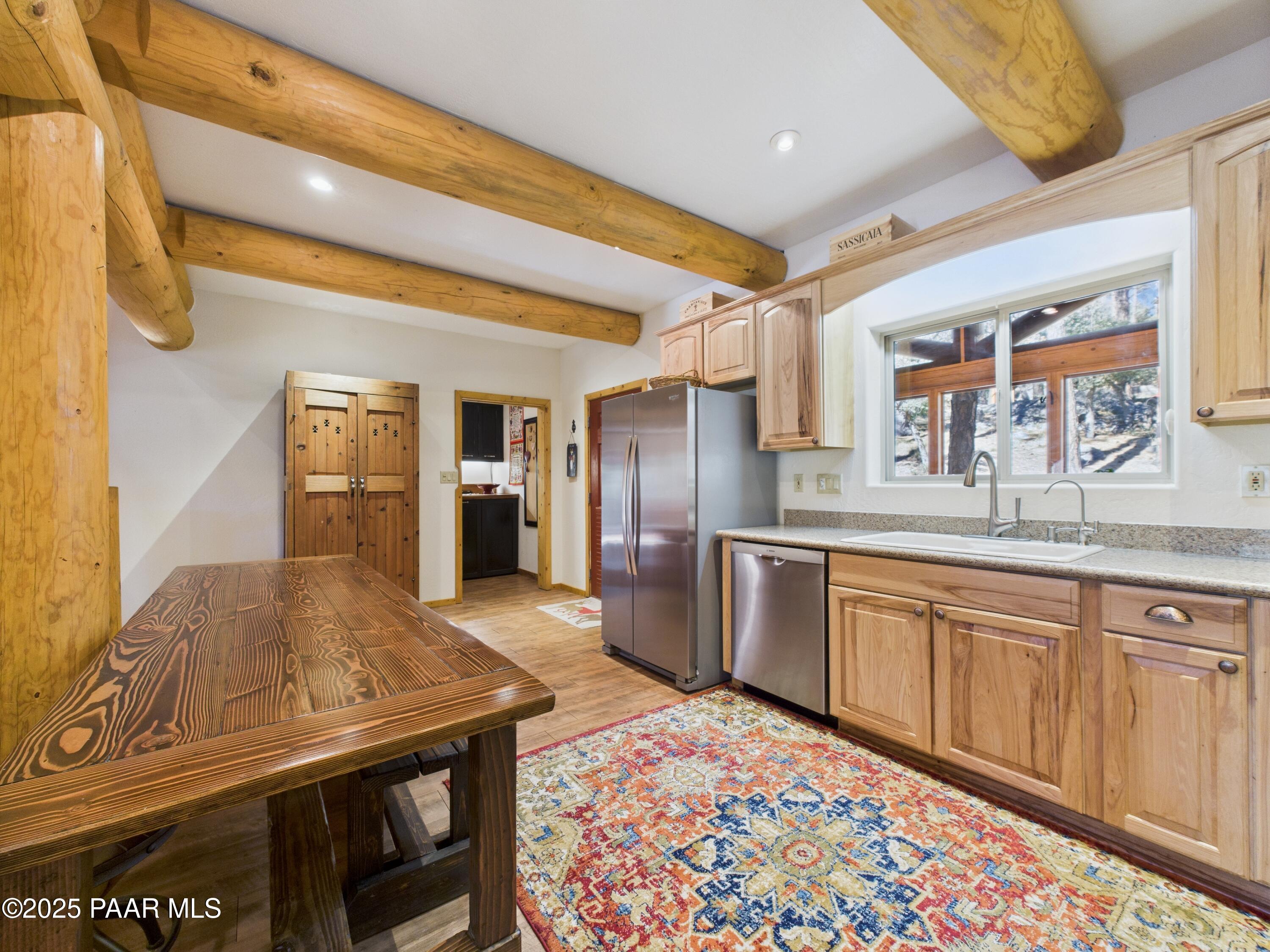 835 Happy Valley Road Prescott, AZ 86305 - Photo 13 of 61 Custom Dining Table Seats 10!