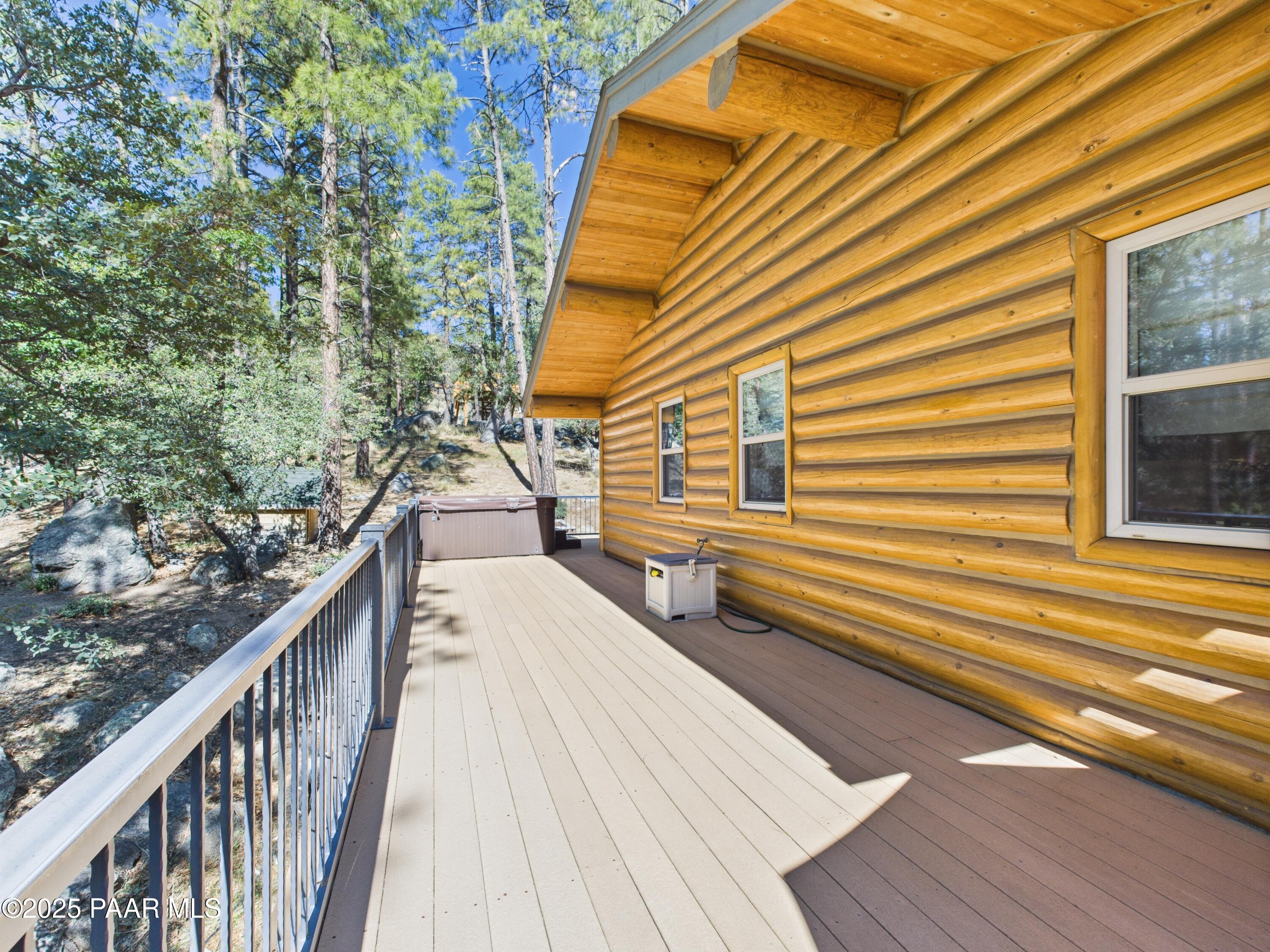 835 Happy Valley Road Prescott, AZ 86305 - Photo 48 of 61 a balcony with view of the house
