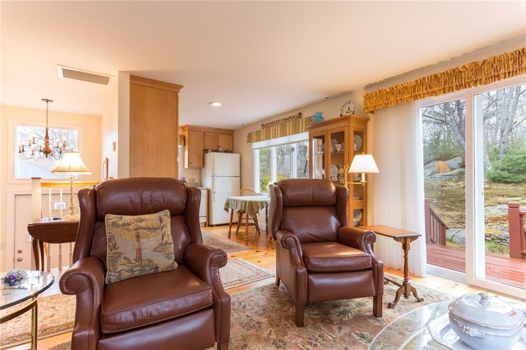 394 Goose Rocks Road Kennebunkport, ME 04046 - Photo 14 of 35 Living room to kitchen