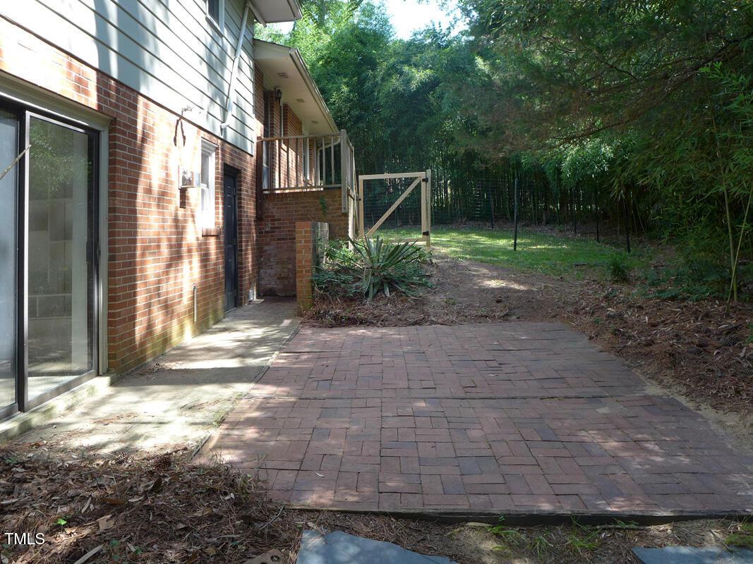 346 Wesley Drive Chapel Hill, NC 27516 - Photo 20 of 24 a view of back yard of the house