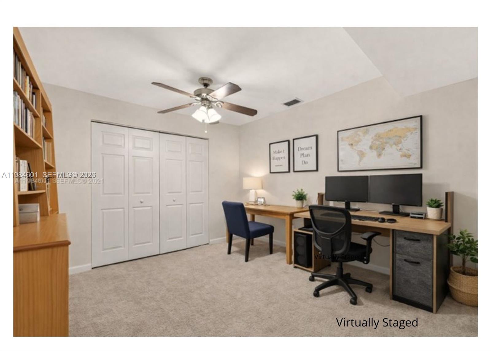 889 Hamilton Drive, Unit 889L Homestead, FL 33034 - Photo 18 of 28 a view of a workspace with furniture