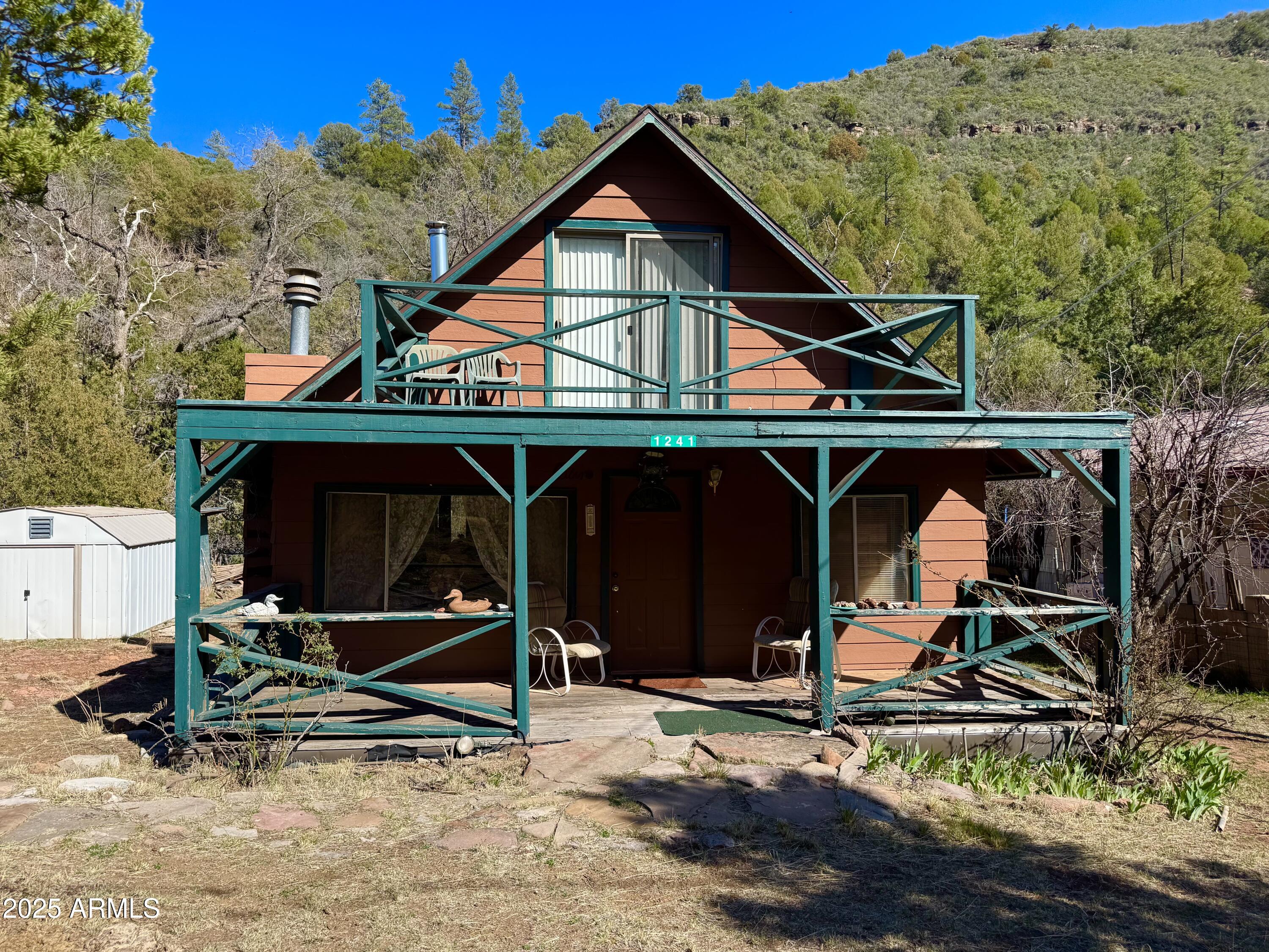 1241 Paint Pony Drive Payson, AZ 85541 - Photo 5 of 40 Front upper &lower porch