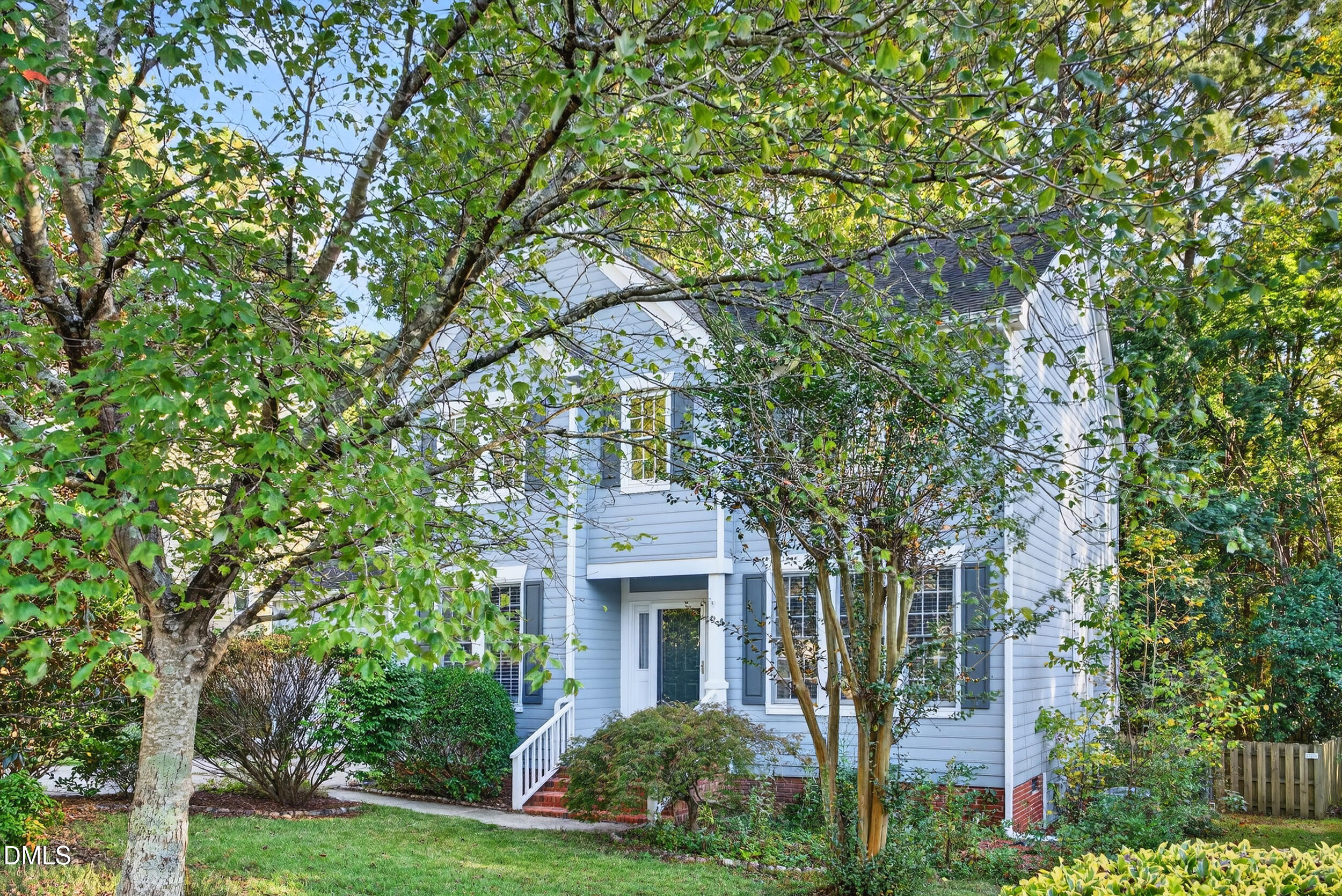105 Point Harbor Drive Cary, NC 27519 - Photo 38 of 39 a front view of a house with garden