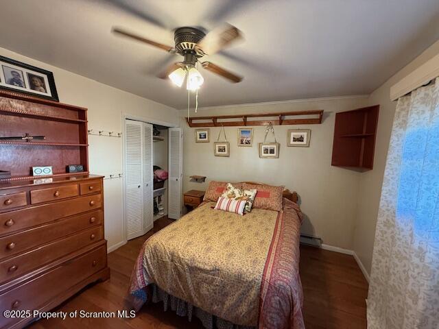 405 17th Avenue Scranton, PA 18504 - Photo 17 of 28 a bed room with a bed and a chandelier