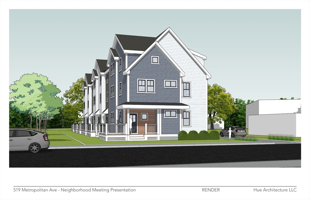 519 Metropolitan Avenue Boston, MA 02136 - Photo 4 of 4 a view of a house with a garden and pathway