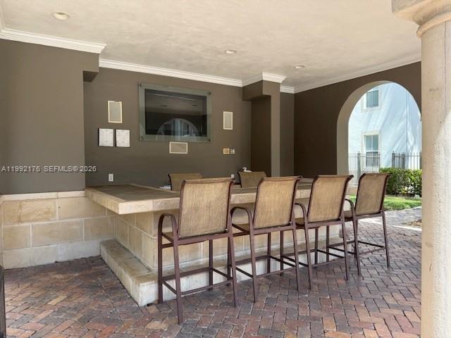6831 Southwest 44th Street, Unit 203 Miami, FL 33155 - Photo 10 of 15 a view of a dining room with furniture