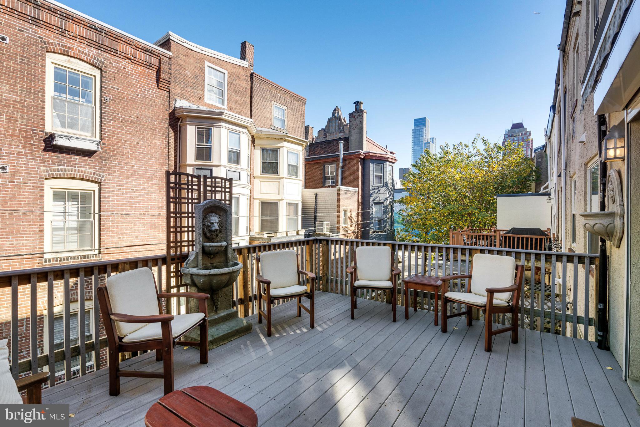 1709 Addison Street Philadelphia, PA 19146 - Photo 21 of 38 Large Deck off of 2nd Level LR