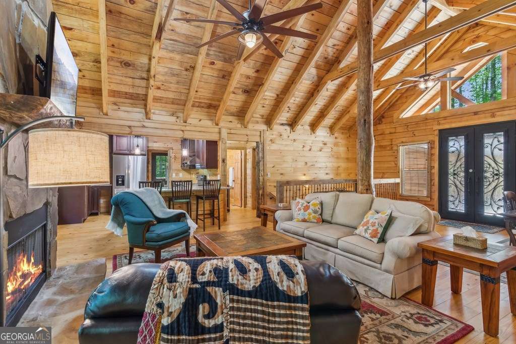 245 Timberwalk Drive, Unit 16 Ellijay, GA 30540 - Photo 12 of 56 a outdoor living space with patio furniture