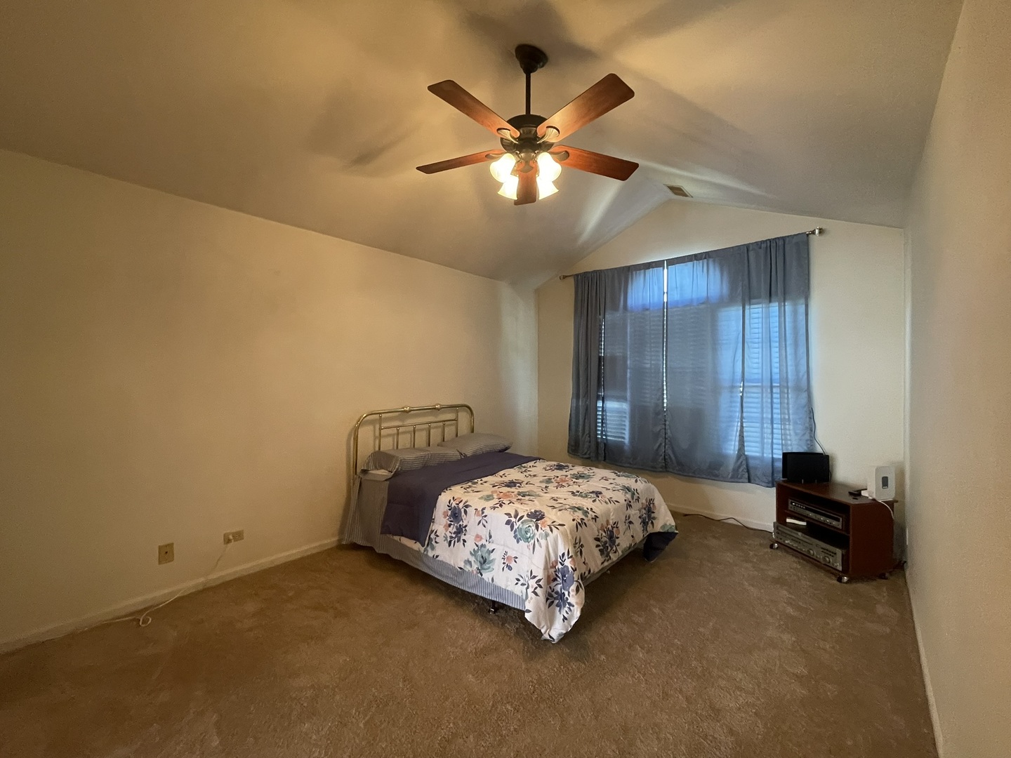 2043 Peach Tree Lane Algonquin, IL 60102 - Photo 11 of 19 a bedroom with a bed and a ceiling fan