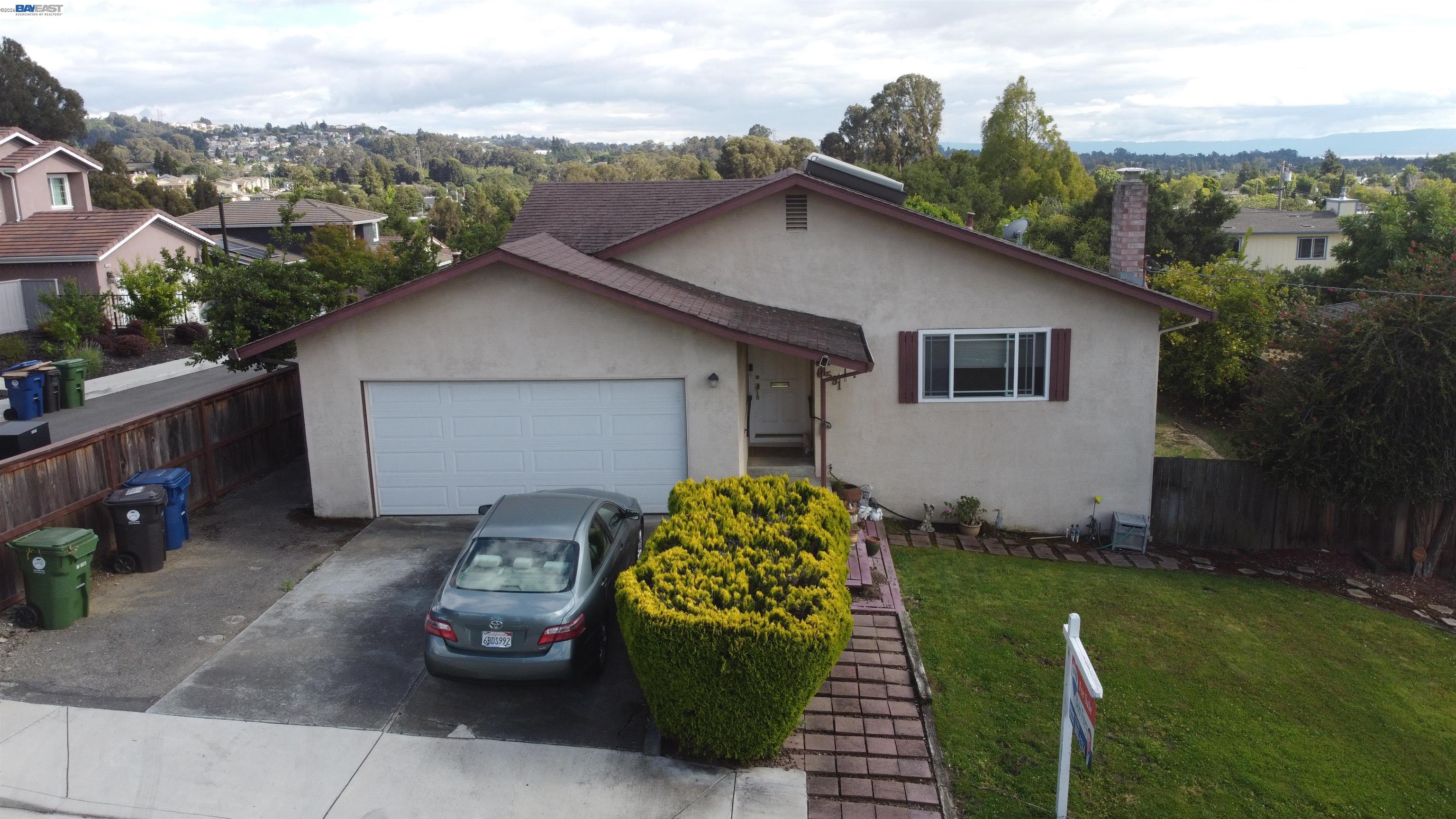 4591 Edwards Lane Castro Valley, CA 94546 - Photo 41 of 44 a front view of a house with garden