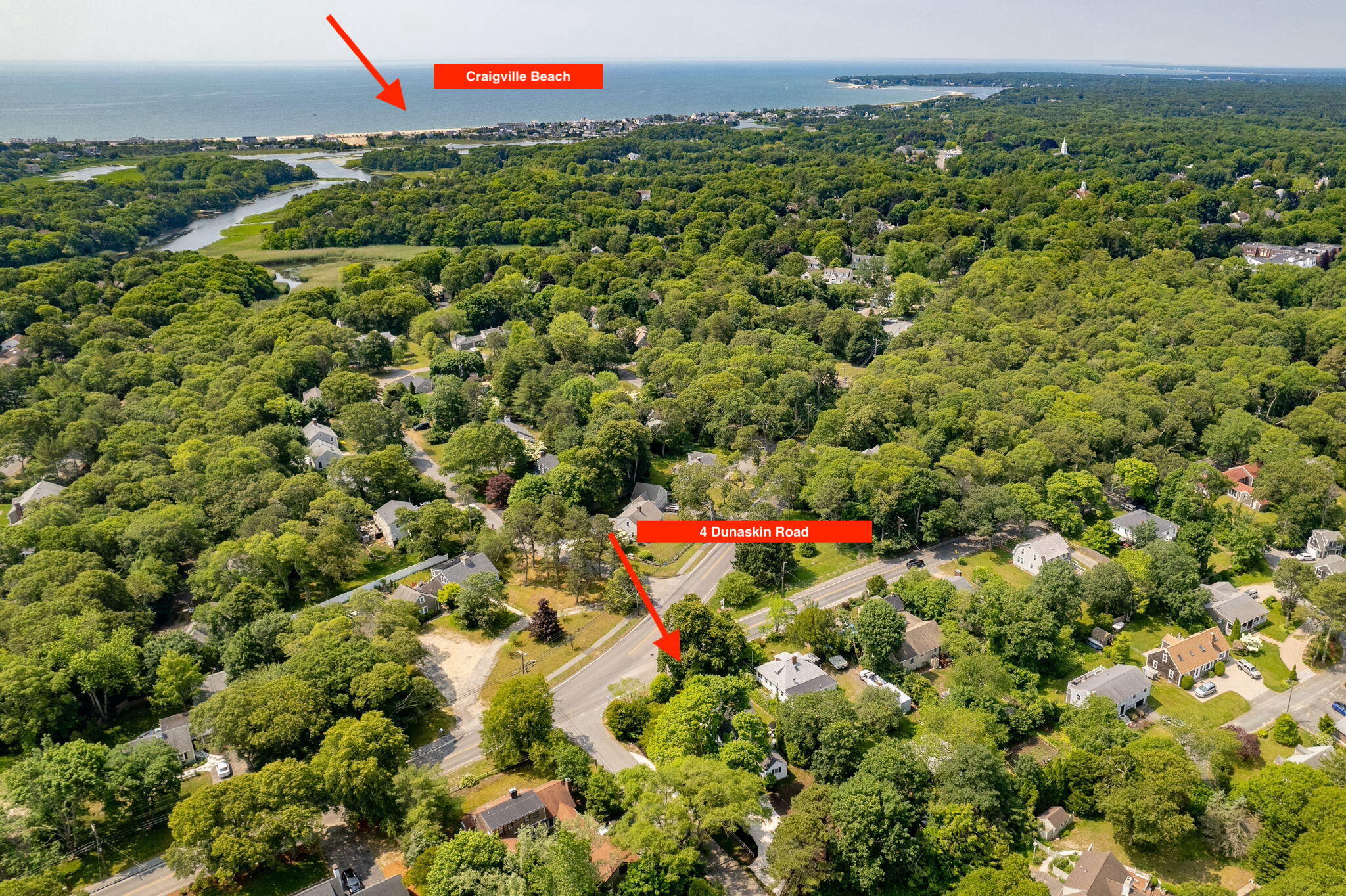 4 Dunaskin Road Centerville, MA 02632 - Photo 25 of 27 a picture of city view