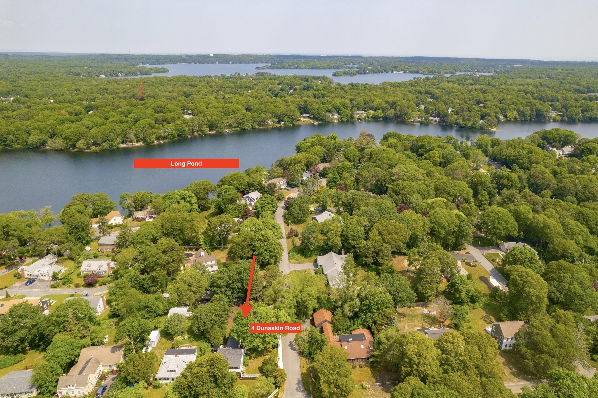 4 Dunaskin Road Centerville, MA 02632 - Photo 26 of 27 a view of an outdoor space and a lake view