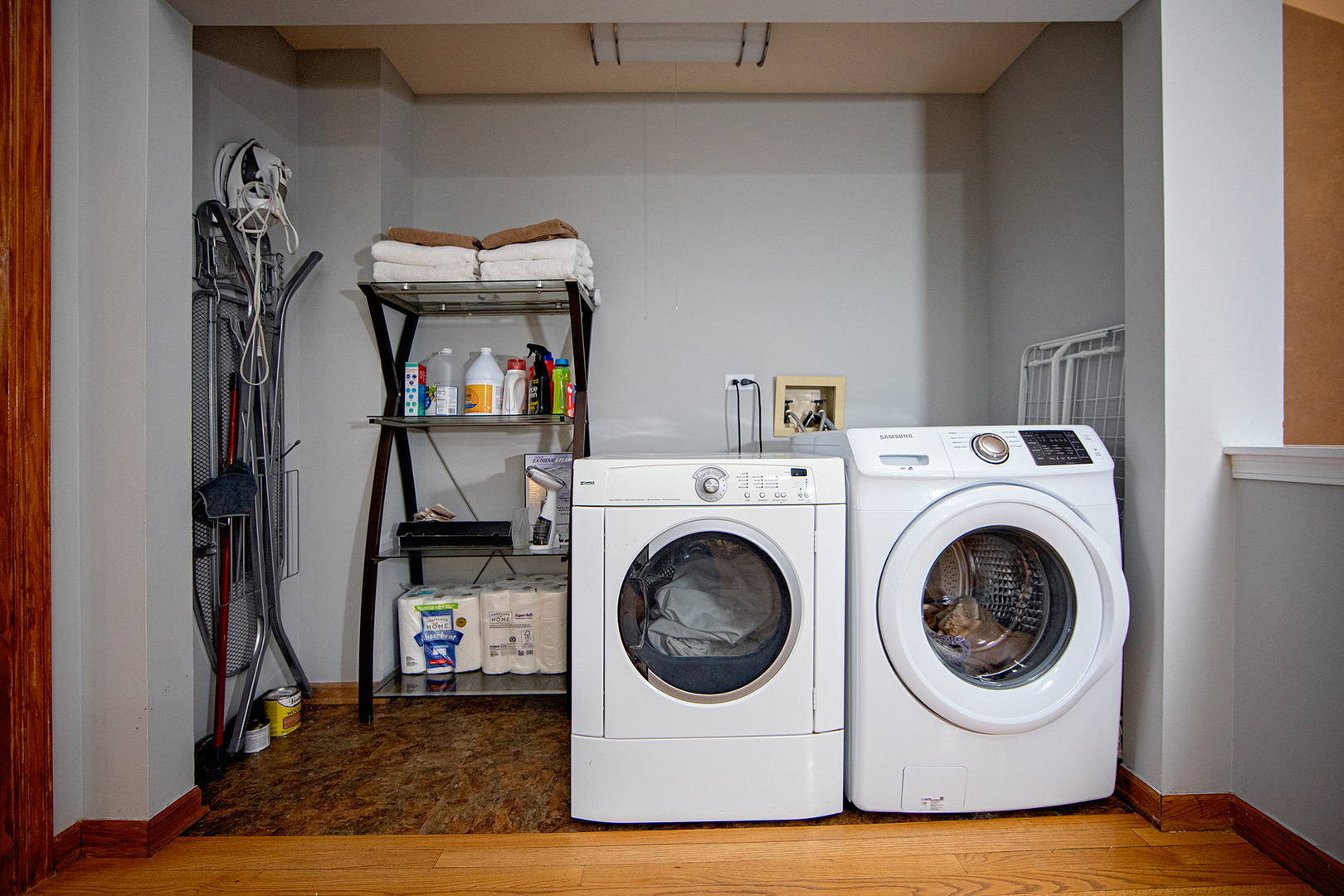 8316 High Point Circle, Unit F Darien, IL 60561 - Photo 24 of 24 a utility room with dryer and washer