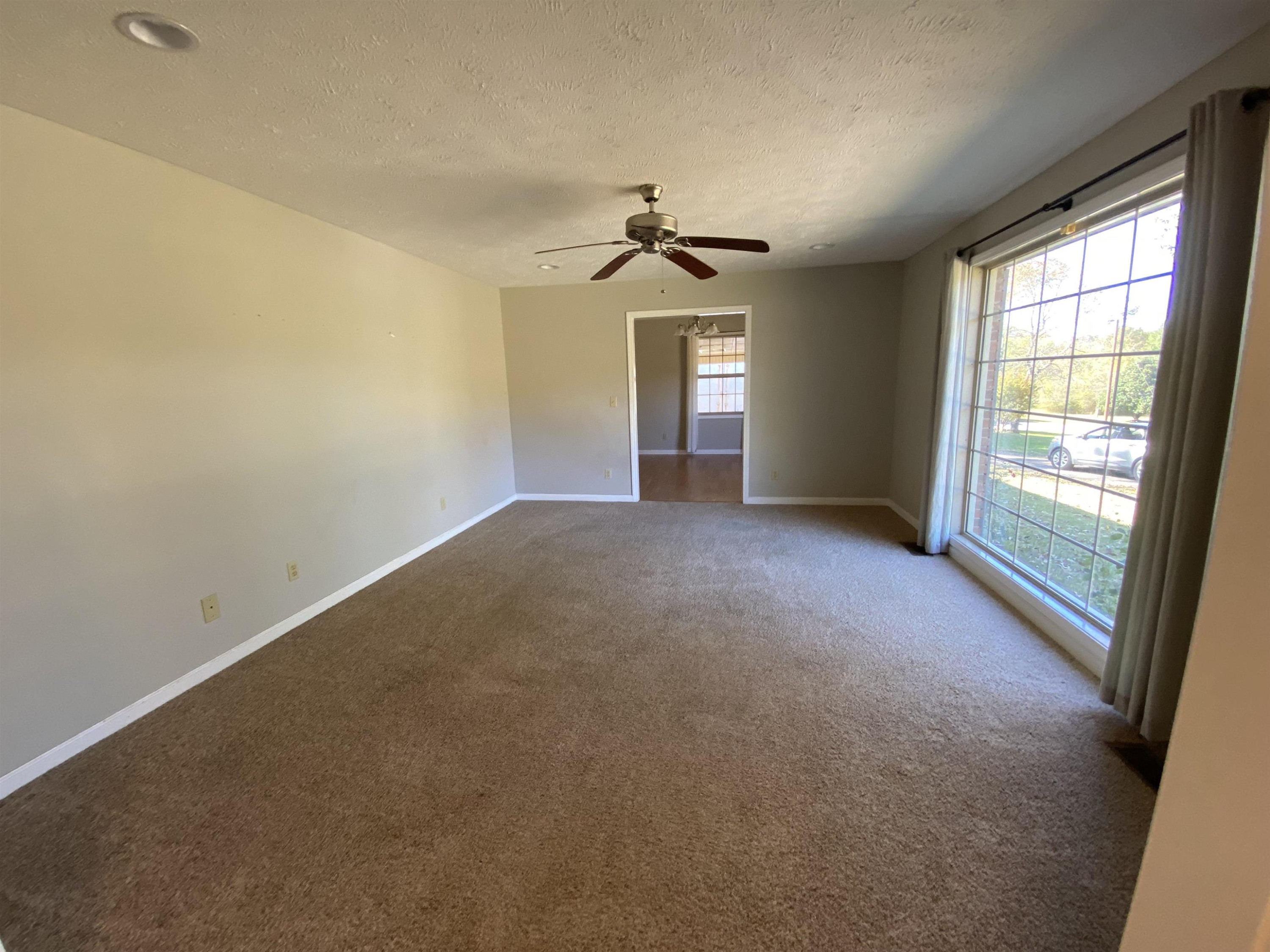 610 Old Finger Road Henderson, TN 38340 - Photo 3 of 24 an empty room with windows and cabinet