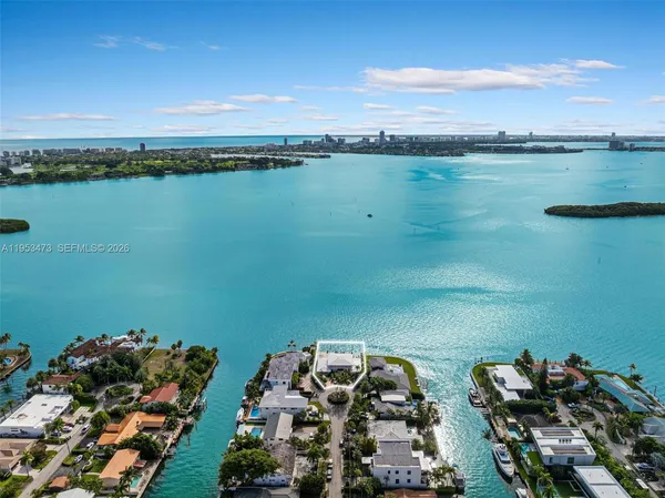 a view of a lake and outdoor space