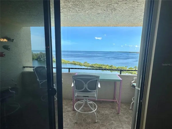 a view of outdoor space and city view