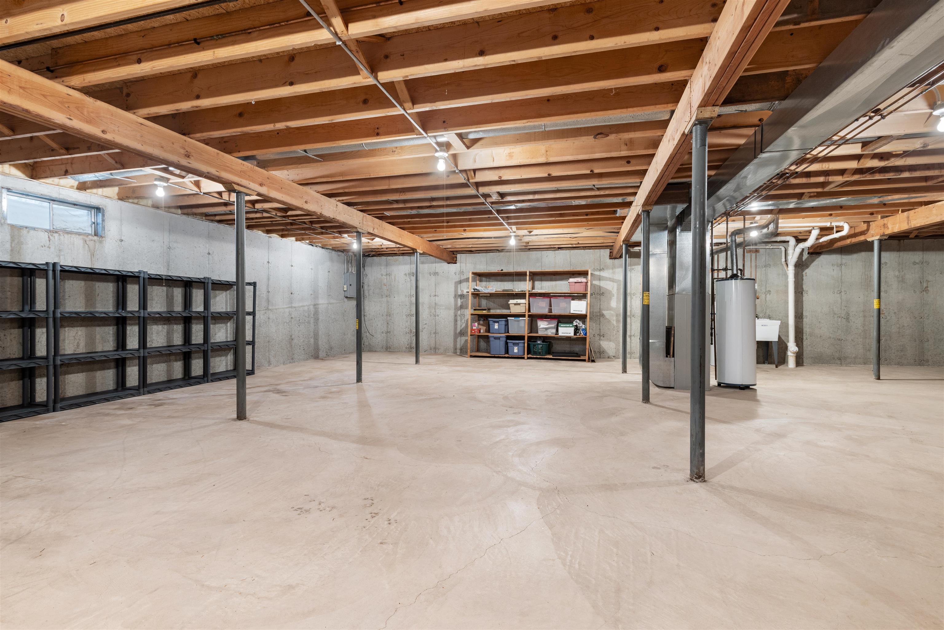 6644 North Point Road Rockford, IL 61108 - Photo 17 of 19 a view of empty room with wooden ceiling