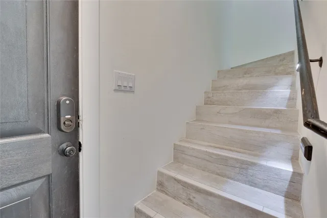 a view of a room with storage and utility room