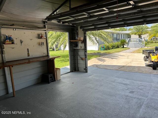 6681 Brown Road St. Augustine, FL 32095 - Photo 14 of 43 Garage to house