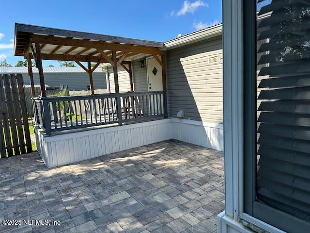 6681 Brown Road St. Augustine, FL 32095 - Photo 33 of 43 Covered Deck