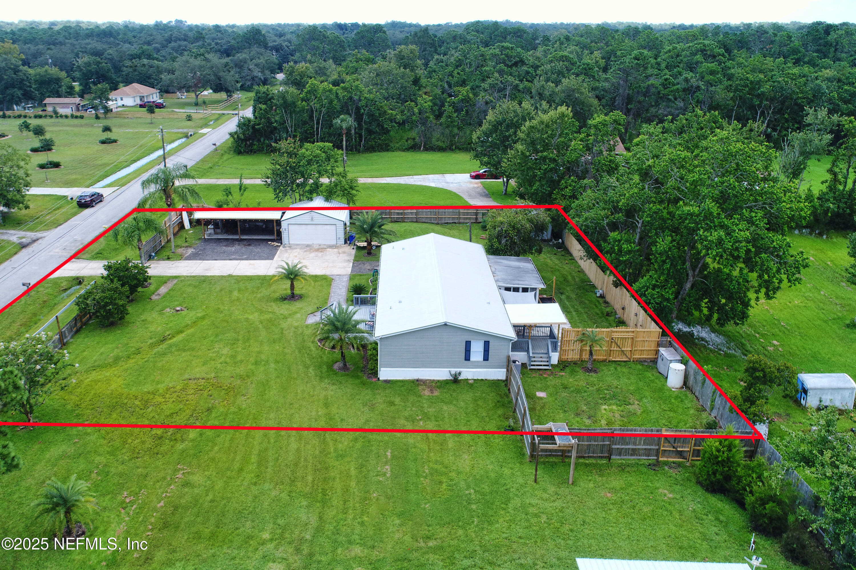 6681 Brown Road St. Augustine, FL 32095 - Photo 40 of 43 Lot lines