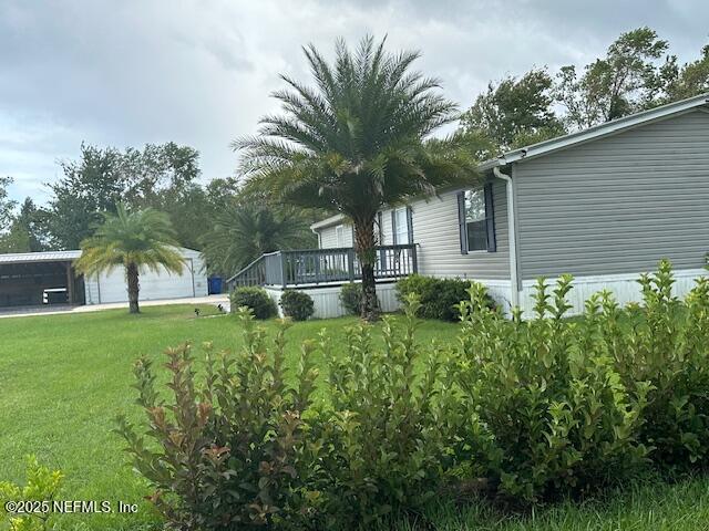 6681 Brown Road St. Augustine, FL 32095 - Photo 42 of 43 House to Garage and Man Cave