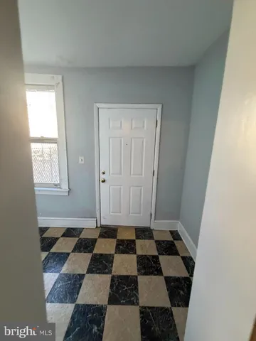 a picture of a black and white checkered floor
