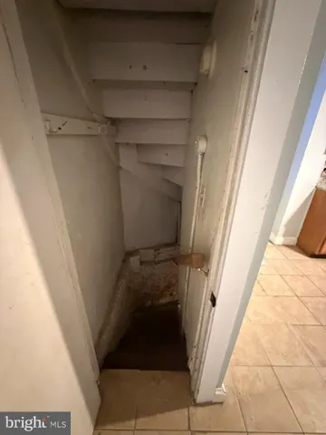 a view of storage and utility room