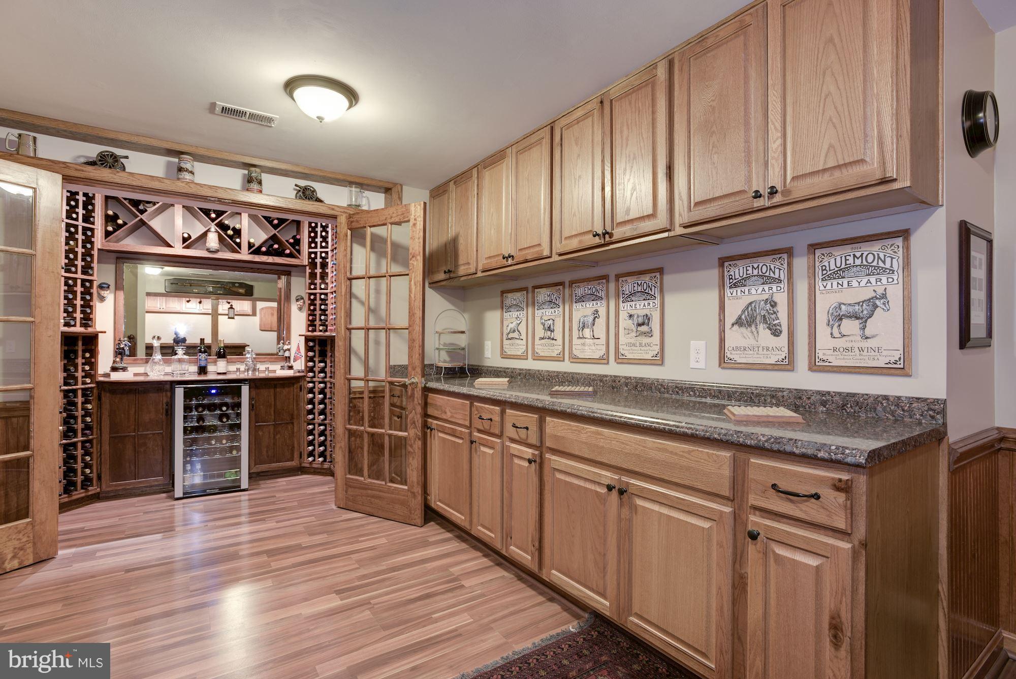 19995 Colchester Road Purcellville, VA 20132 - Photo 22 of 30 Custom wine cellar