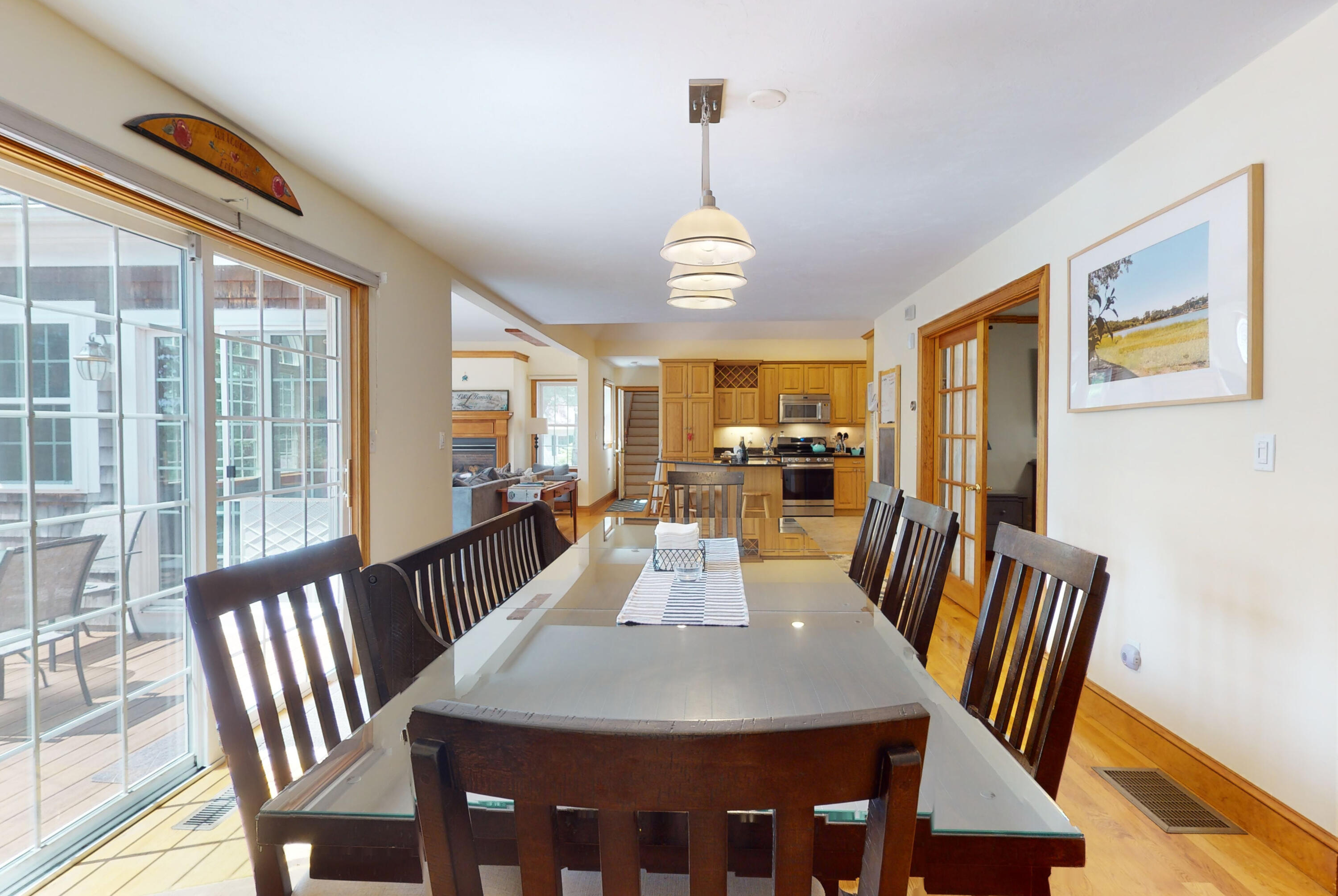 25 Fairmount Road South Dennis, MA 02660 - Photo 13 of 61 a view of a dining room with furniture window and wooden floor