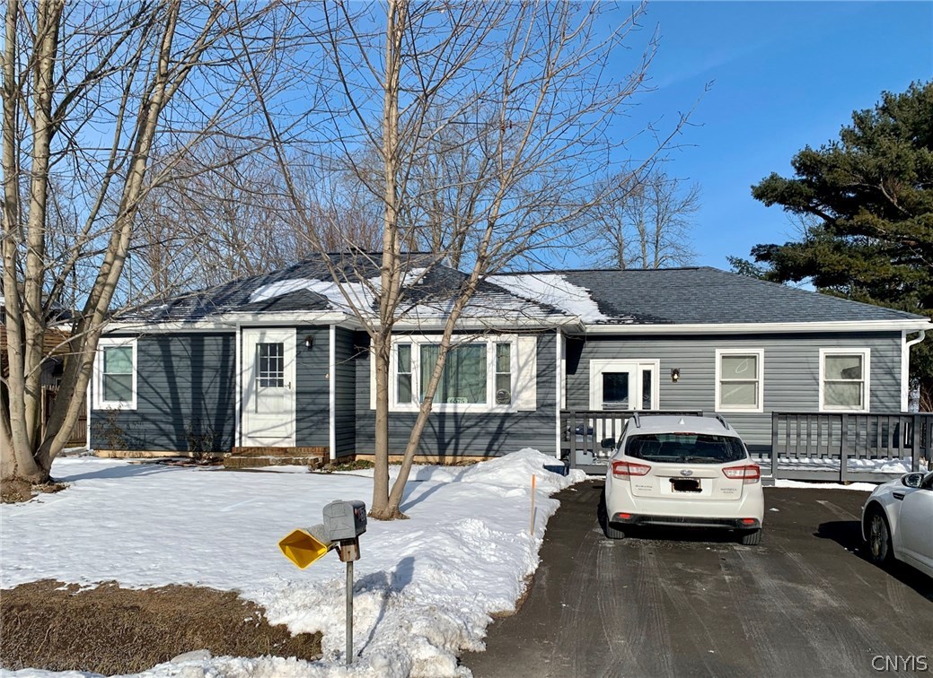 6575 Lakeshore Road Cicero, NY 13039 - Photo 1 of 1 Front of house- siding has a life time warranty! G