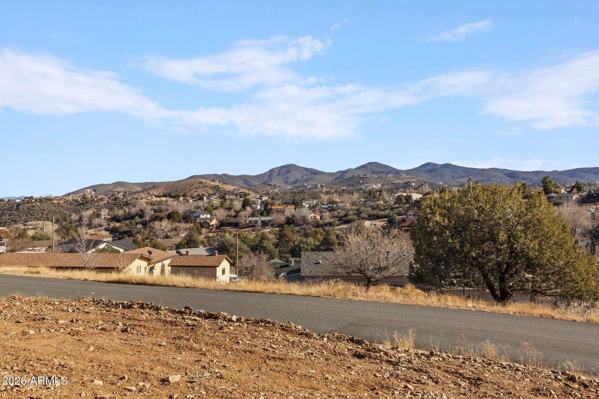 4535 Victor Drive Prescott, AZ 86301 - Photo 37 of 43 a view of a town with mountains in the background