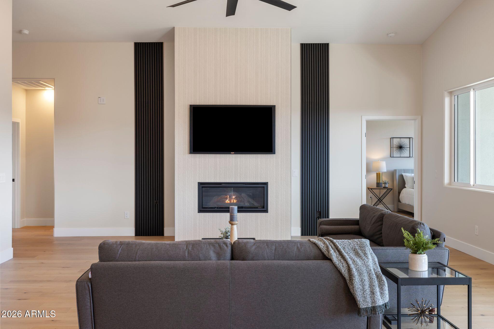 4535 Victor Drive Prescott, AZ 86301 - Photo 4 of 43 a living room with furniture and a flat screen tv