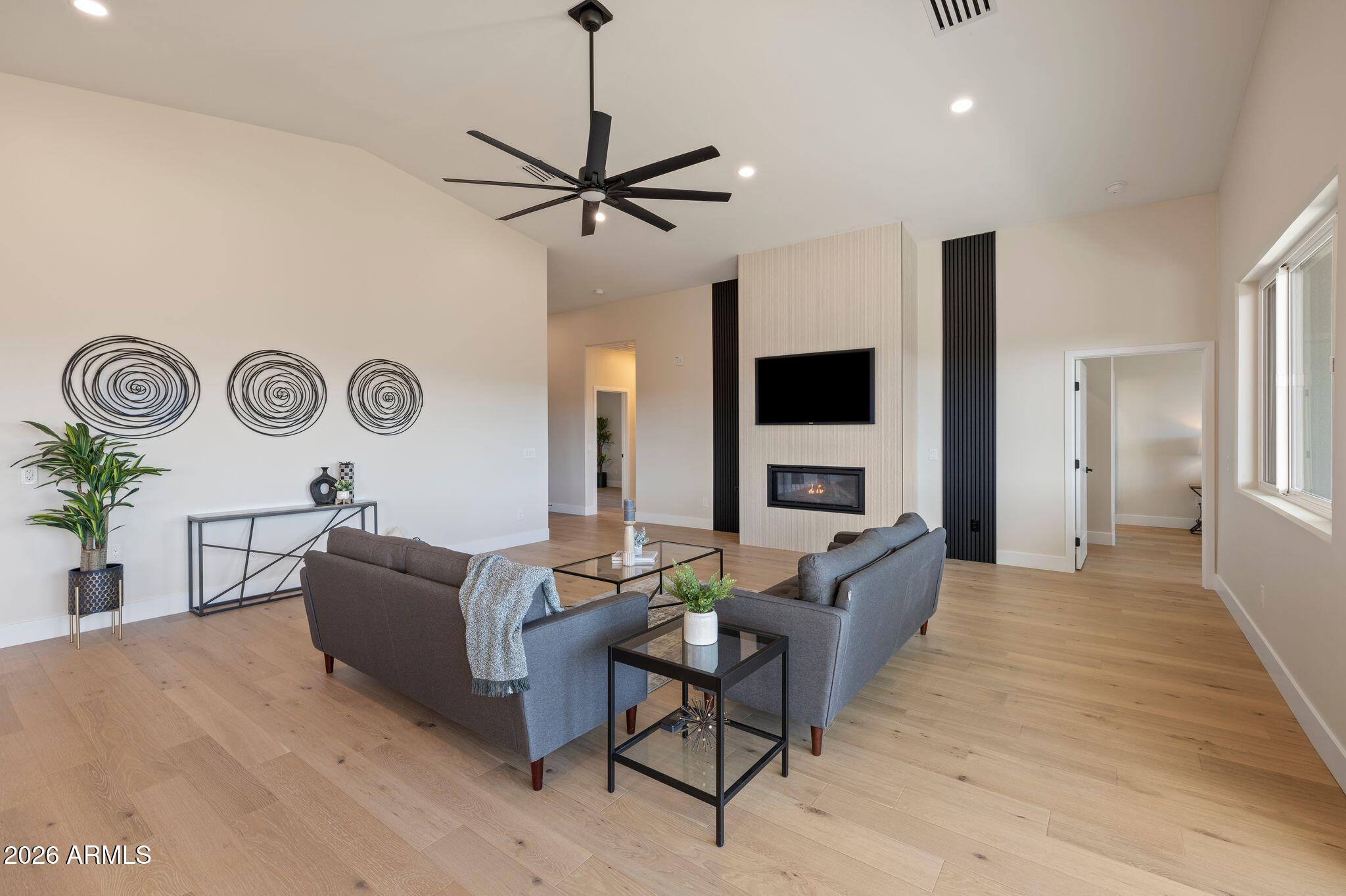 4535 Victor Drive Prescott, AZ 86301 - Photo 6 of 43 a living room with furniture and a wooden floor
